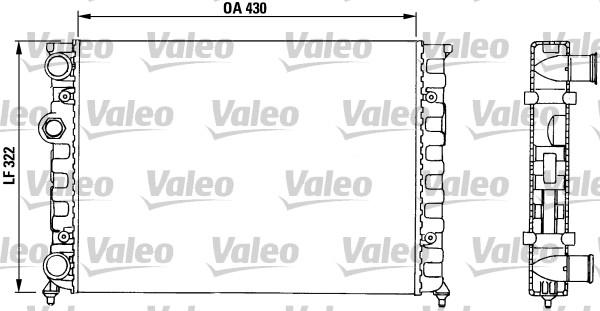 Valeo 730503 - Hladnjak, hladjenje motora www.molydon.hr