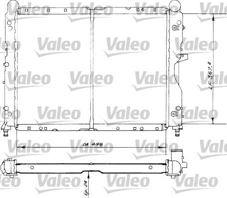 Valeo 730516 - Hladnjak, hladjenje motora www.molydon.hr