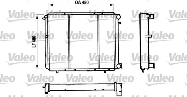 Valeo 730511 - Hladnjak, hladjenje motora www.molydon.hr