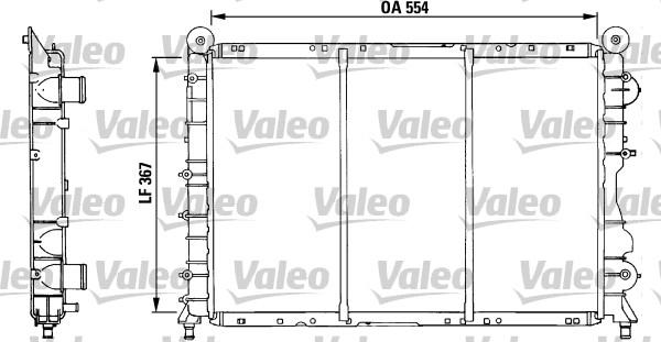 Valeo 730518 - Hladnjak, hladjenje motora www.molydon.hr