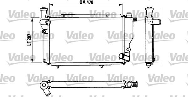 Valeo 730534 - Hladnjak, hladjenje motora www.molydon.hr