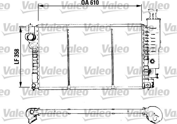 Valeo 730576 - Hladnjak, hladjenje motora www.molydon.hr