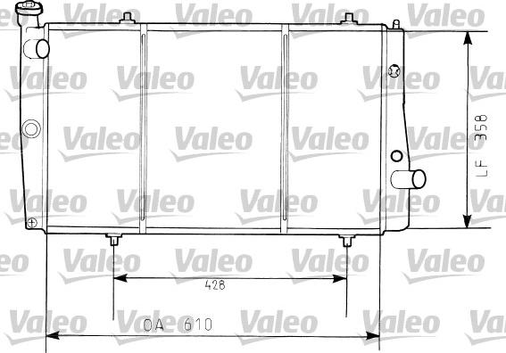 Valeo 730634 - Hladnjak, hladjenje motora www.molydon.hr