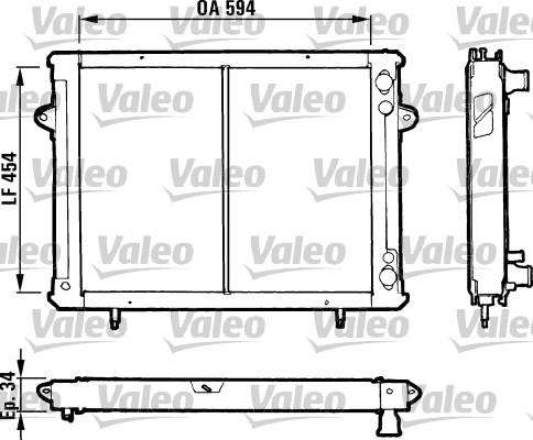 Valeo 730627 - Hladnjak, hladjenje motora www.molydon.hr