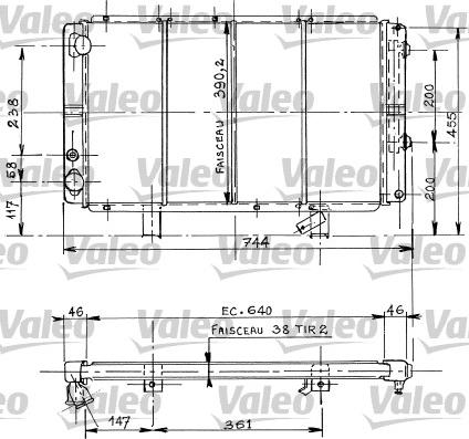 Valeo 730058 - Hladnjak, hladjenje motora www.molydon.hr