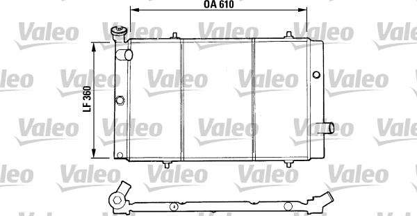 Valeo 730015 - Hladnjak, hladjenje motora www.molydon.hr