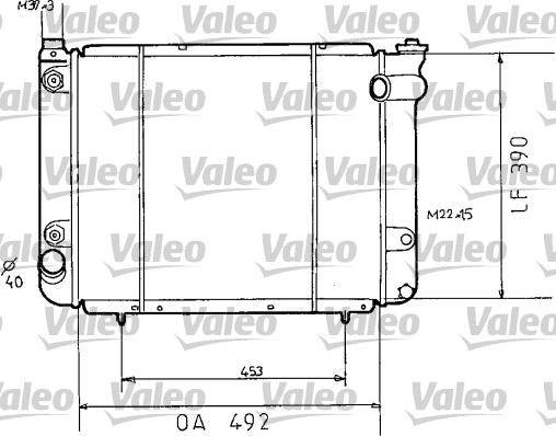 Valeo 730038 - Hladnjak, hladjenje motora www.molydon.hr