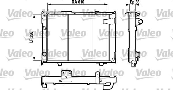 Valeo 730026 - Hladnjak, hladjenje motora www.molydon.hr