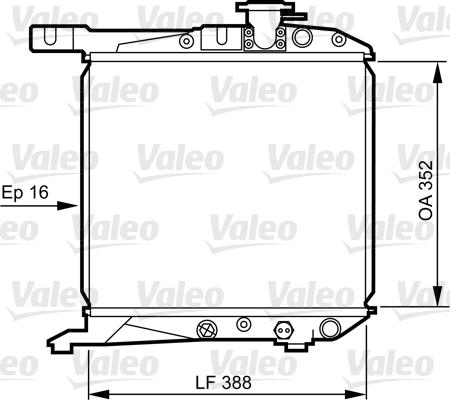 Valeo 730168 - Hladnjak, hladjenje motora www.molydon.hr