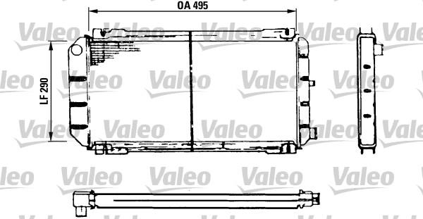 Valeo 730116 - Hladnjak, hladjenje motora www.molydon.hr