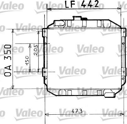 Valeo 730110 - Hladnjak, hladjenje motora www.molydon.hr