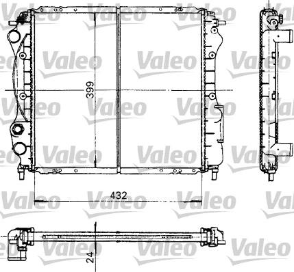 Valeo 730181 - Hladnjak, hladjenje motora www.molydon.hr