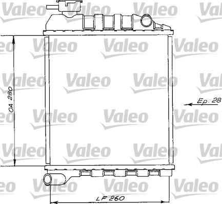 Valeo 730172 - Hladnjak, hladjenje motora www.molydon.hr