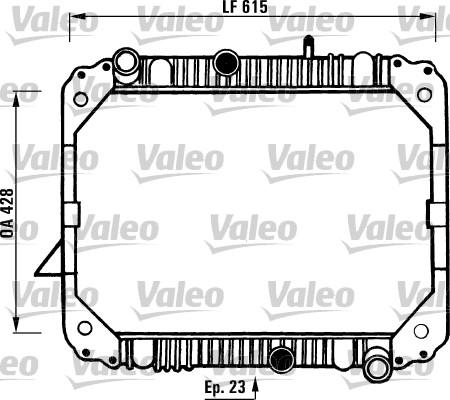 Valeo 730892 - Hladnjak, hladjenje motora www.molydon.hr