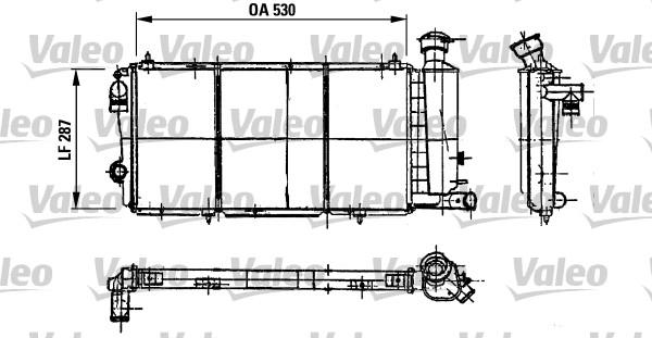 Valeo 730897 - Hladnjak, hladjenje motora www.molydon.hr