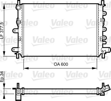 Valeo 730856 - Hladnjak, hladjenje motora www.molydon.hr