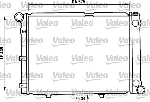 Valeo 730344 - Hladnjak, hladjenje motora www.molydon.hr