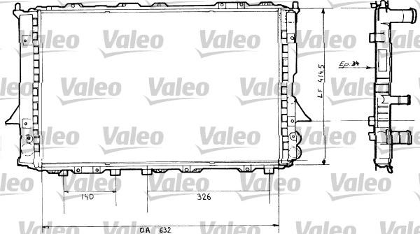 Valeo 730362 - Hladnjak, hladjenje motora www.molydon.hr