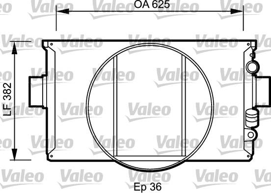 Valeo 730334 - Hladnjak, hladjenje motora www.molydon.hr