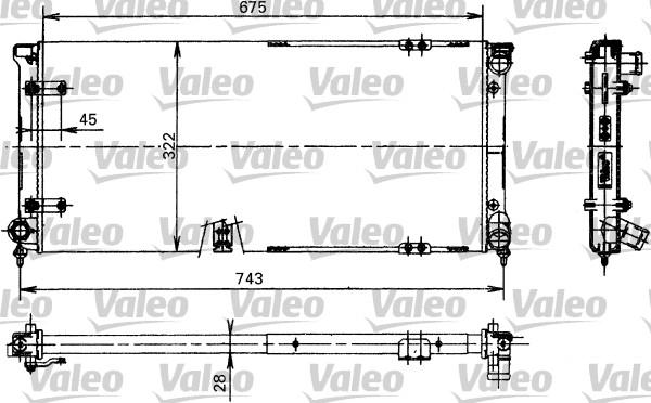 Valeo 730370 - Hladnjak, hladjenje motora www.molydon.hr