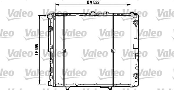 Valeo 730298 - Hladnjak, hladjenje motora www.molydon.hr