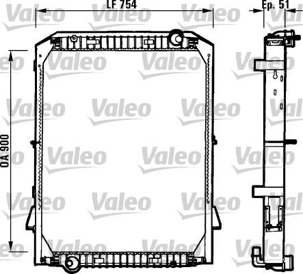 Valeo 730259 - Hladnjak, hladjenje motora www.molydon.hr