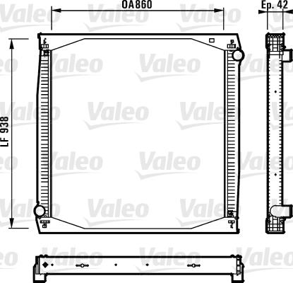 Valeo 730260 - Hladnjak, hladjenje motora www.molydon.hr