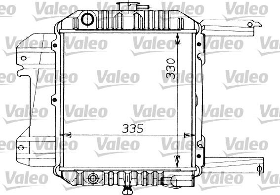 Valeo 730261 - Hladnjak, hladjenje motora www.molydon.hr