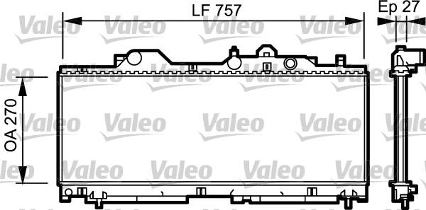 Valeo 731977 - Hladnjak, hladjenje motora www.molydon.hr