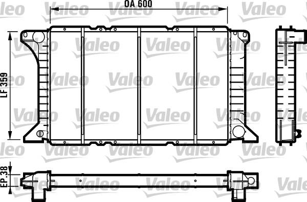 Valeo 731492 - Hladnjak, hladjenje motora www.molydon.hr