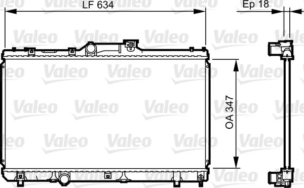 Valeo 731441 - Hladnjak, hladjenje motora www.molydon.hr