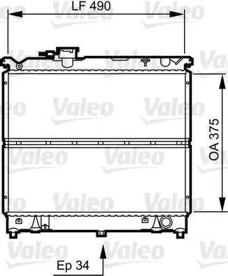 KOYORAD PA100387 - Hladnjak, hladjenje motora www.molydon.hr