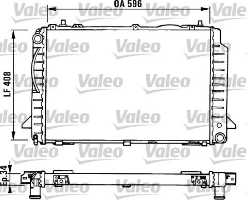 Valeo 731429 - Hladnjak, hladjenje motora www.molydon.hr