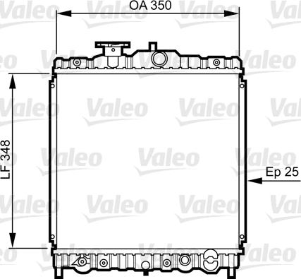 Valeo 731474 - Hladnjak, hladjenje motora www.molydon.hr