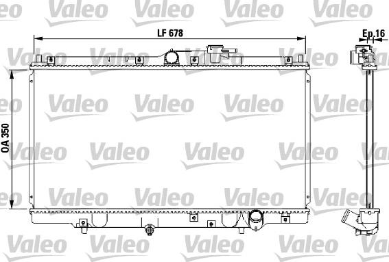 Valeo 731471 - Hladnjak, hladjenje motora www.molydon.hr