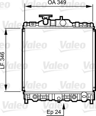 Valeo 731473 - Hladnjak, hladjenje motora www.molydon.hr