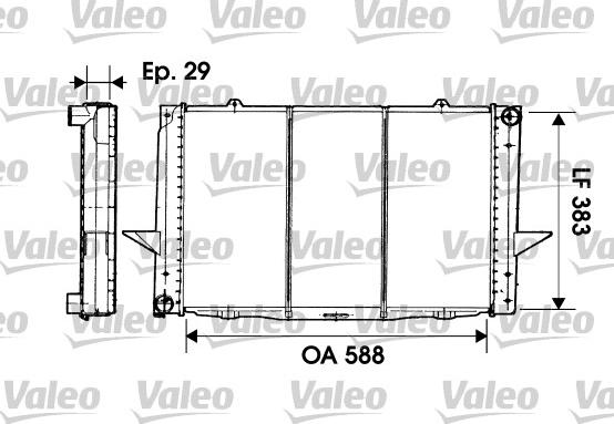 Valeo 731477 - Hladnjak, hladjenje motora www.molydon.hr