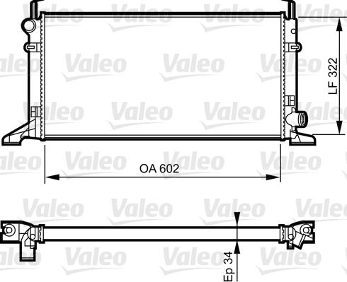 Valeo 731594 - Hladnjak, hladjenje motora www.molydon.hr