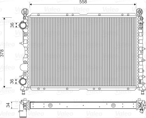 Valeo 731591 - Hladnjak, hladjenje motora www.molydon.hr