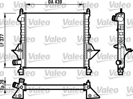 Valeo 731552 - Hladnjak, hladjenje motora www.molydon.hr