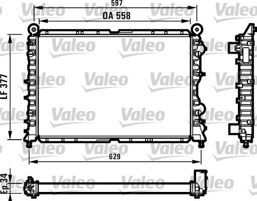 Valeo 731561 - Hladnjak, hladjenje motora www.molydon.hr