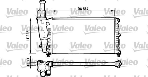 Valeo 731562 - Hladnjak, hladjenje motora www.molydon.hr