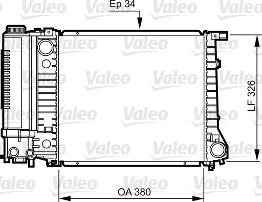 Valeo 731509 - Hladnjak, hladjenje motora www.molydon.hr