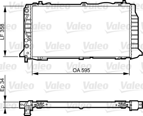 Valeo 731501 - Hladnjak, hladjenje motora www.molydon.hr