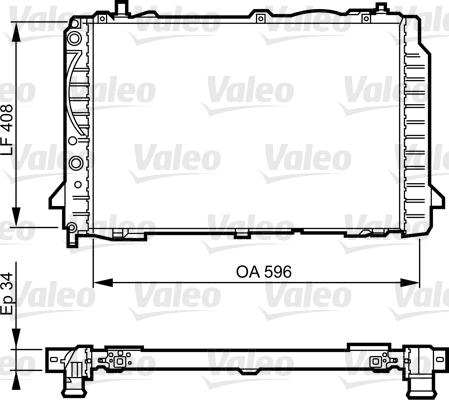 Valeo 731503 - Hladnjak, hladjenje motora www.molydon.hr