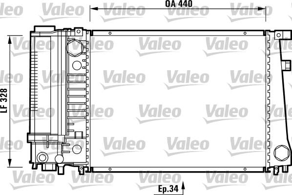 Valeo 731510 - Hladnjak, hladjenje motora www.molydon.hr