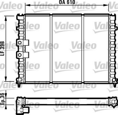 Valeo 731584 - Hladnjak, hladjenje motora www.molydon.hr