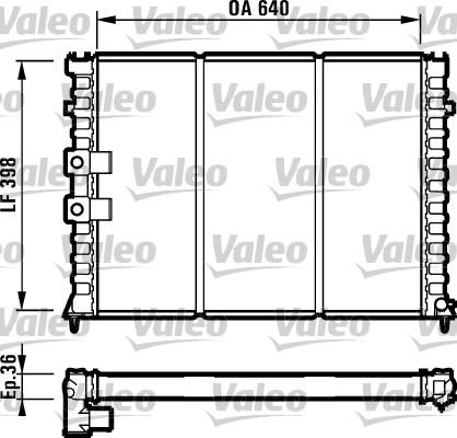 Valeo 731585 - Hladnjak, hladjenje motora www.molydon.hr