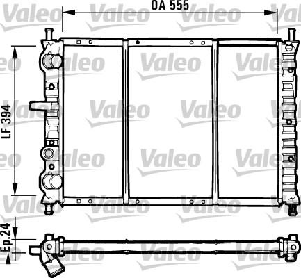 Valeo 731581 - Hladnjak, hladjenje motora www.molydon.hr