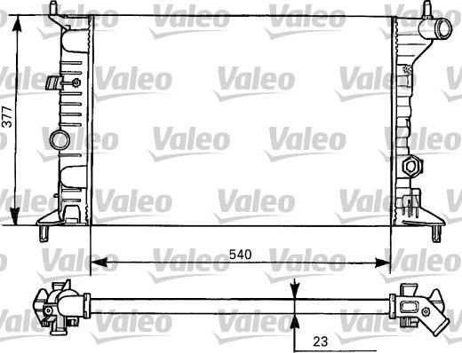 Valeo 731525 - Hladnjak, hladjenje motora www.molydon.hr